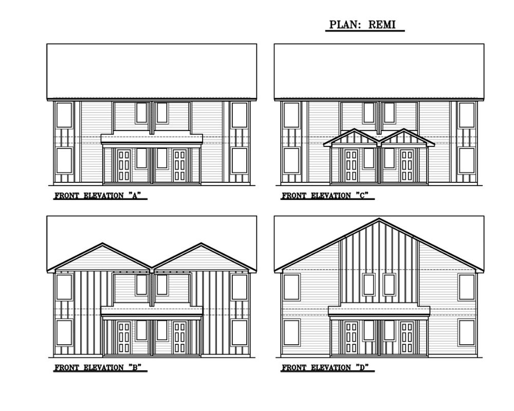 house plan - Custom Homes